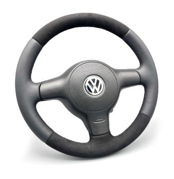 Preview: VW GOLF 4 Passat B5 Lenkrad Neu Beziehen